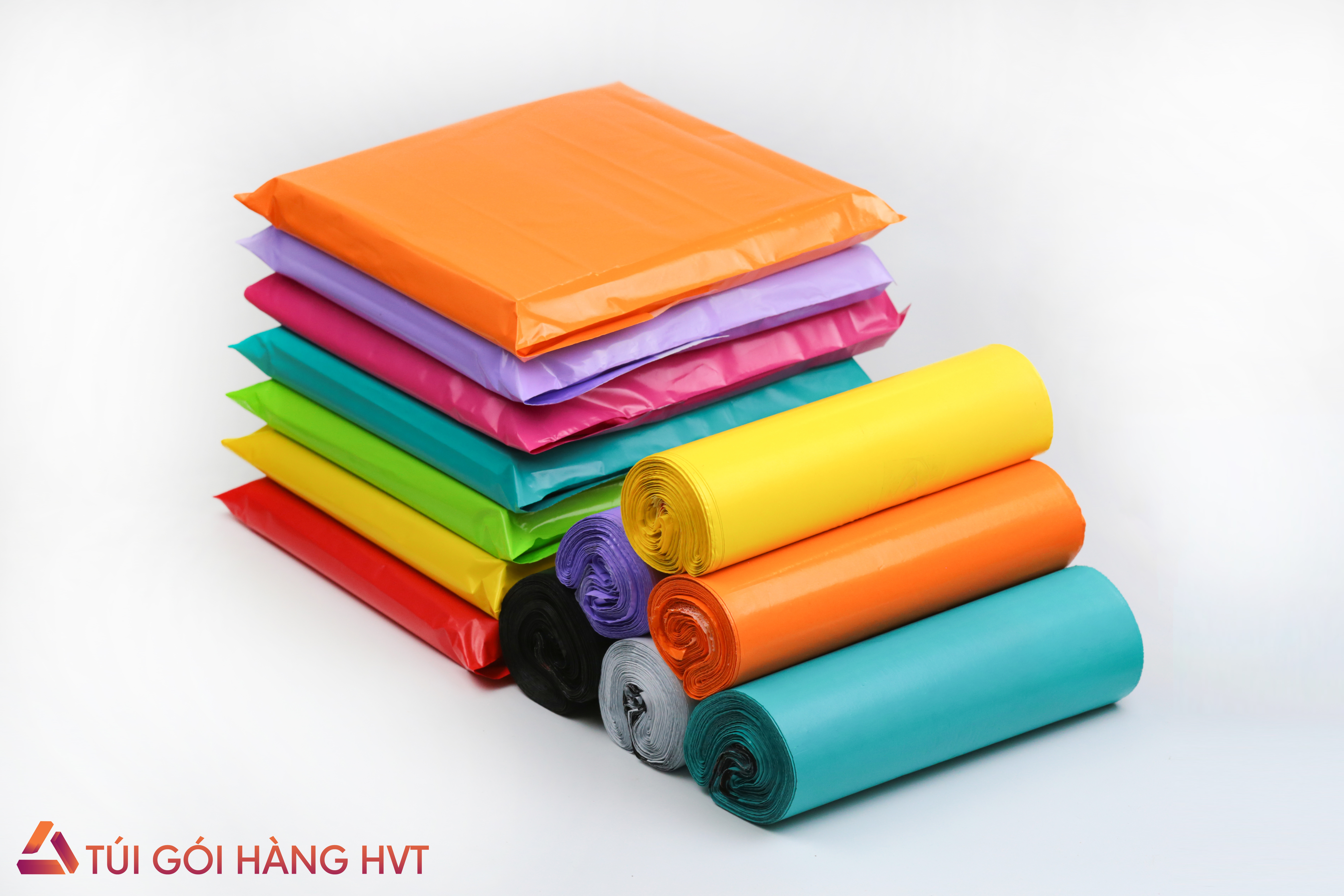 Túi gói hàng nhiều màu tại HVT